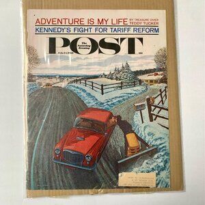 The Saturday Evening Post Magazine COVER Feb 24 1962 J Williamson